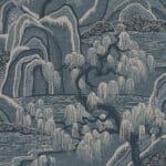 borastapeter eastern simplicity indigo garden 3133 behang 1