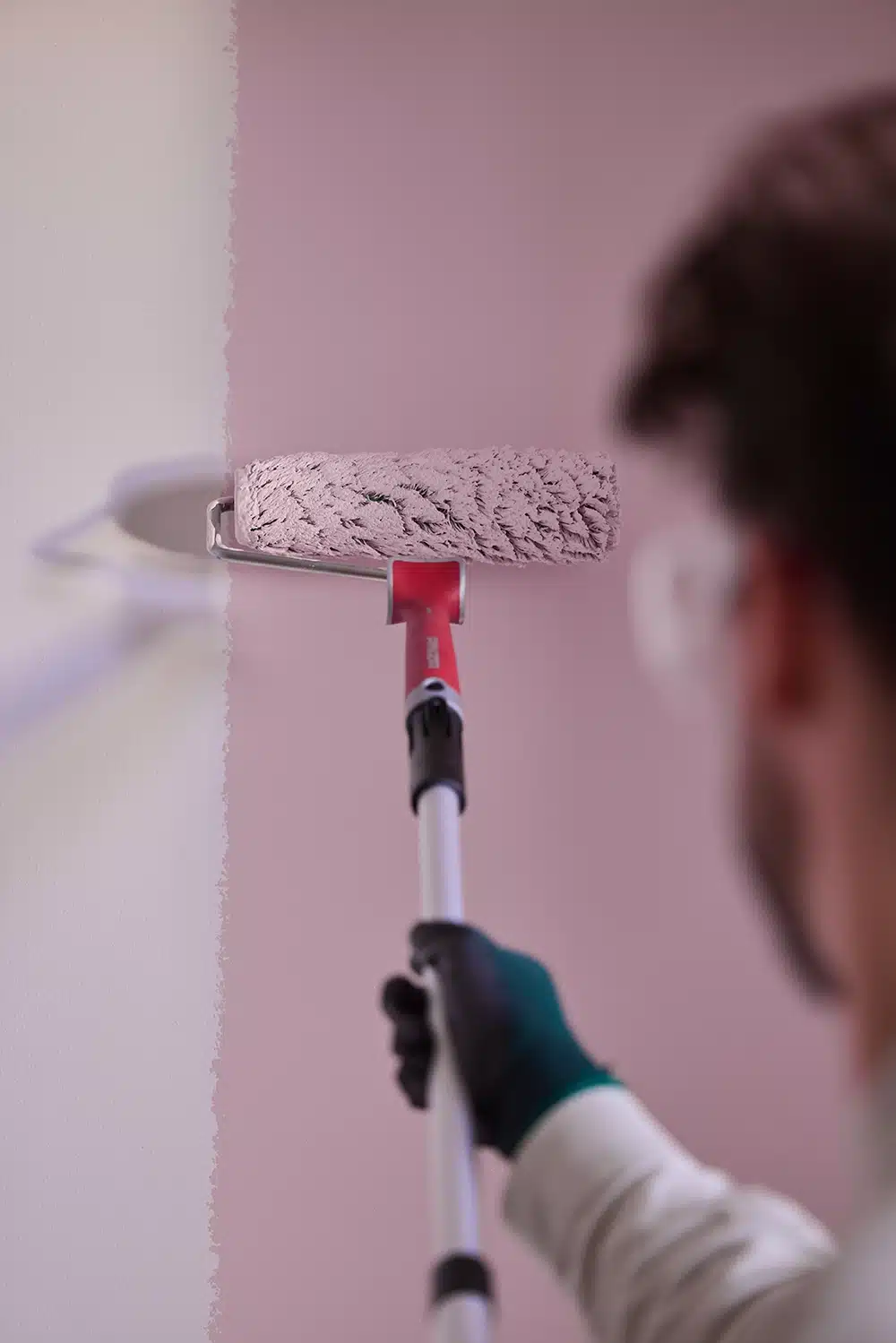 Anza verfstok met verfbeugel voorbeeld