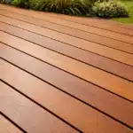 CetaBever Vlonder  & Terras Natuurlijk Effect voorbeeld in de kleur natuurlijk bangkirai