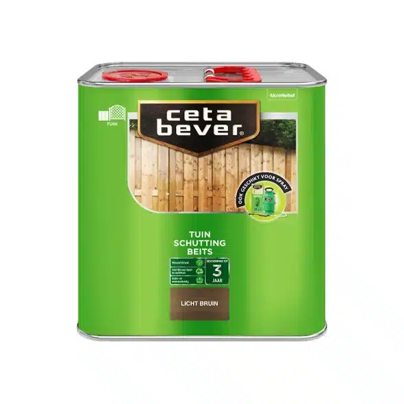 Cetabever Schuttingbeits licht bruin