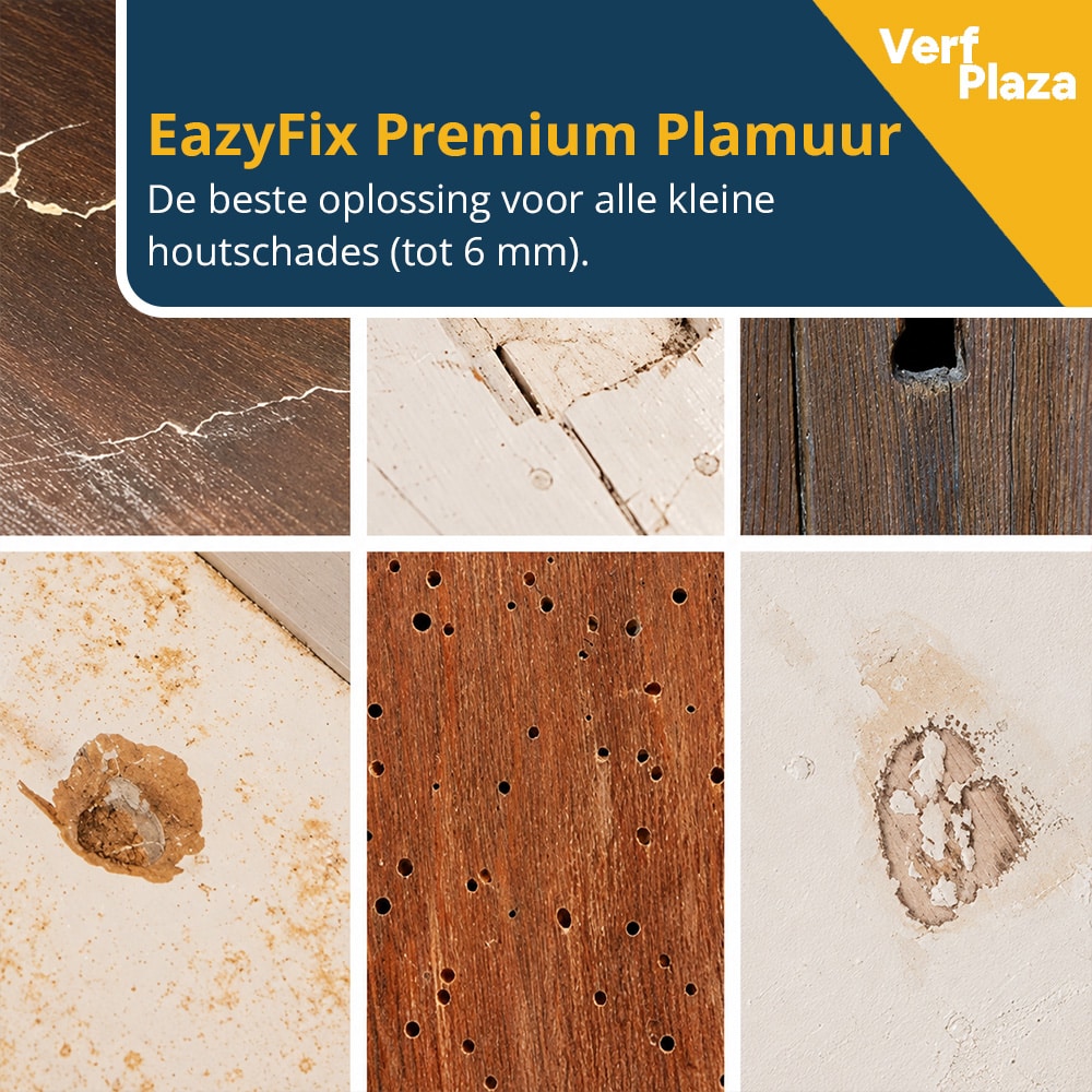 EazyFix Premium Plamuur beste oplossing houtschade