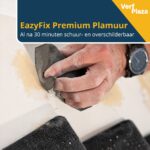 EazyFix Premium Plamuur na 30 min overschilderbaar