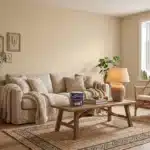 Flexa Creations Muurverf Extra Mat voorbeeld in de woonkamer