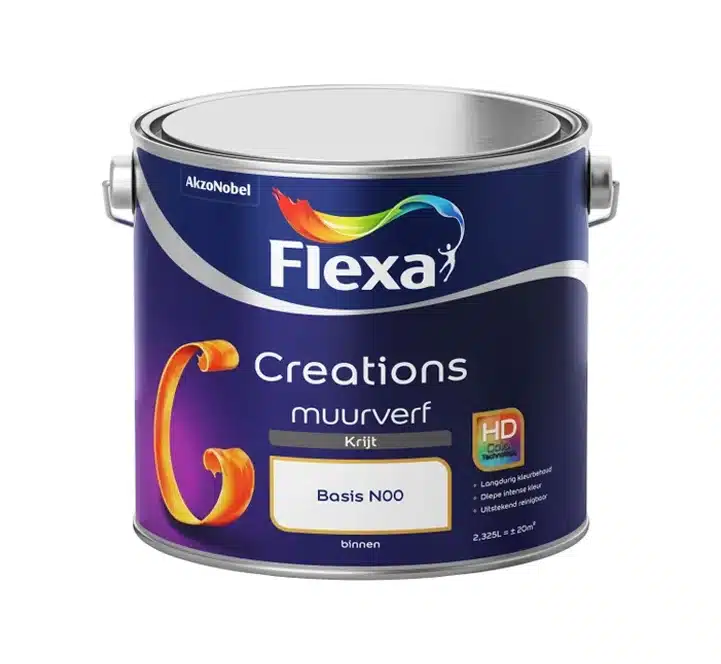 Flexa Creations Muurverf Krijt 2,5 liter donkere kleur