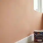 Flexa Creations Muurverf Krijt voorbeeld op de muur