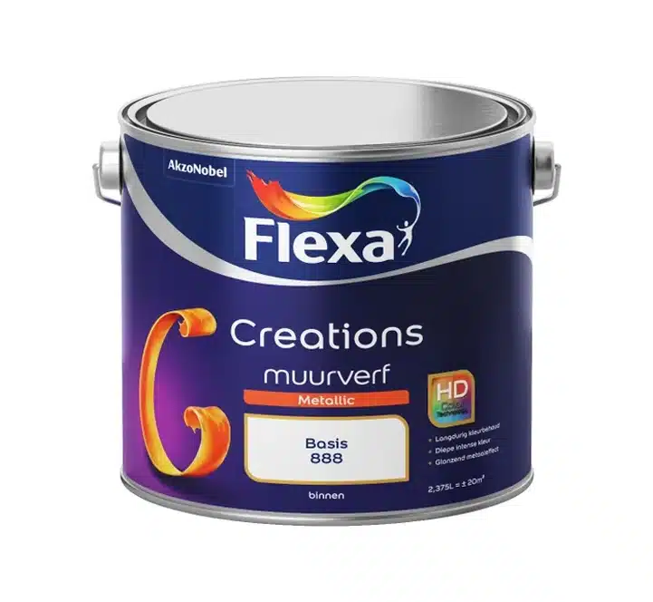 Flexa Creations Muurverf Metallic 2,5 liter