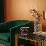 Flexa Creations Muurverf Metallic brons op de muur