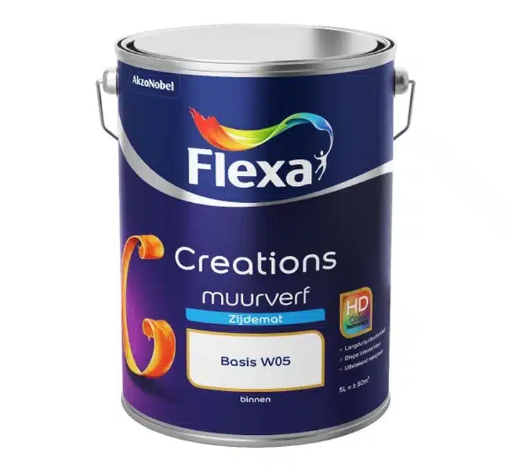 Flexa Creations Muurverf Zijdemat 5 liter