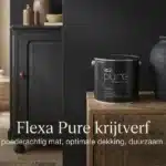 Flexa Pure Krijtverf voorbeeld meubel en muur