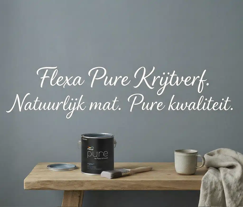 Flexa Pure Muurverf Krijtverf voorbeeld