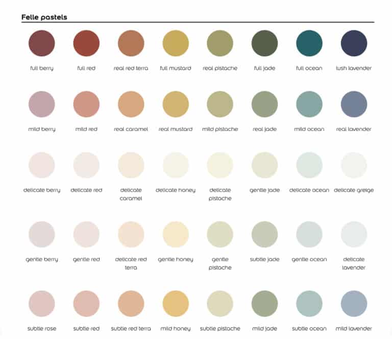 Flexa Pure kleuren felle