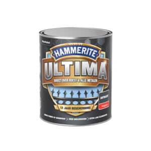 Hammerite Metaallak Ultima Hoogglans 750 ml Antraciet