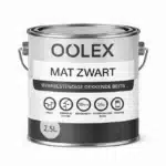 Oolex Beits Mat Zwart