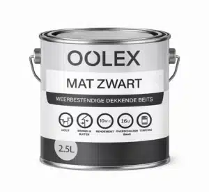 Oolex Beits Mat Zwart