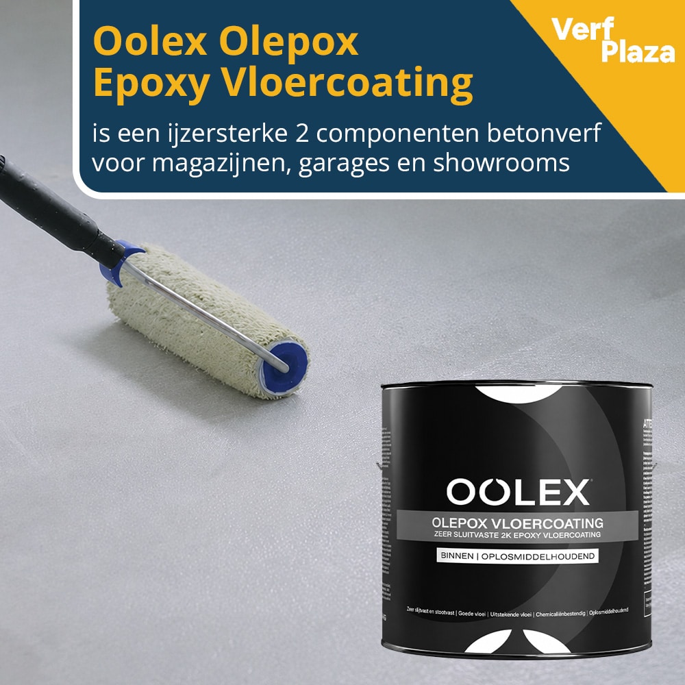 Oolex Olepox Epoxy Vloercoating ijzersterke betonverf