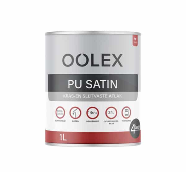 Oolex PU Satin zijdeglans lak
