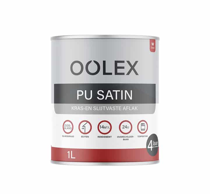 Oolex PU Satin zijdeglans lak