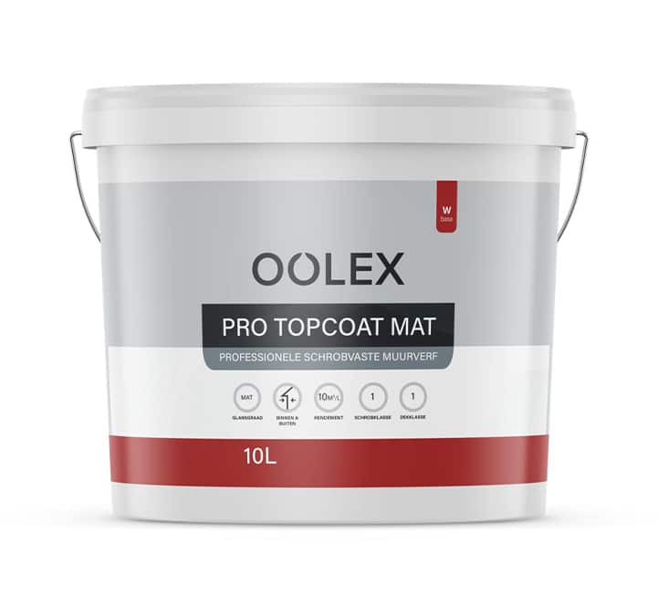 Oolex Pro Topcoat Mat buiten muurverf