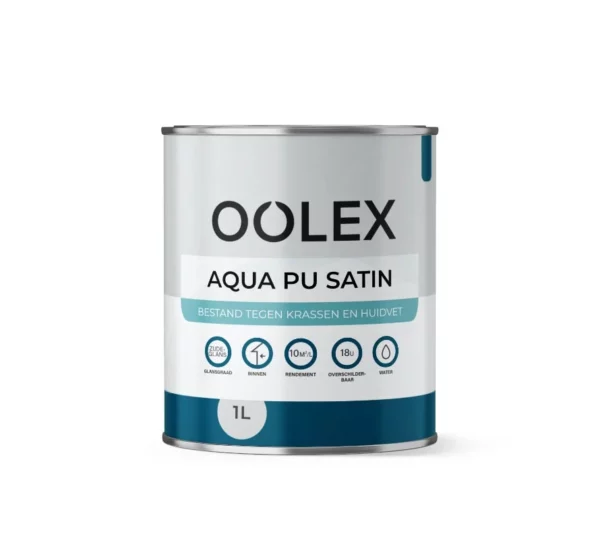 Oolex Aqua PU Satin zijdeglans binnenlak