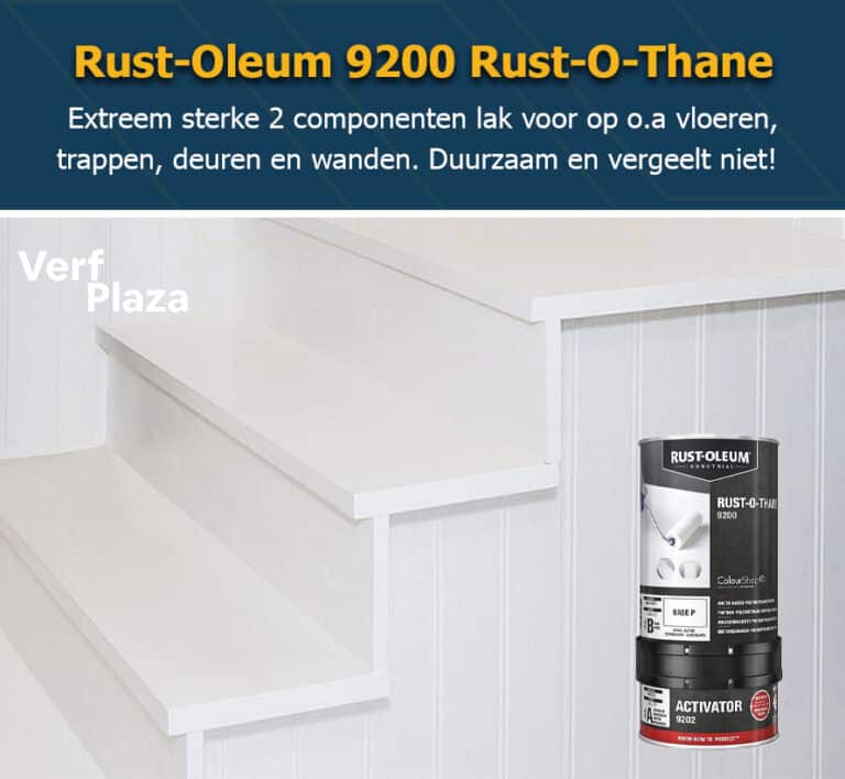 Rust Oleum 9200 Rust O Thane voor de trap