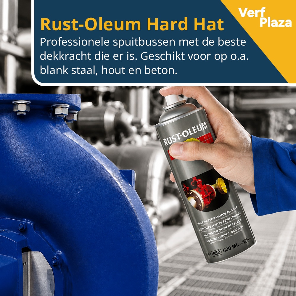 Rust Oleum Hard Hat spuitbus met beste dekkracht
