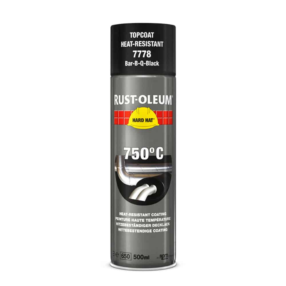 Rust Oleum Spuitbus hittebestendig Zwart