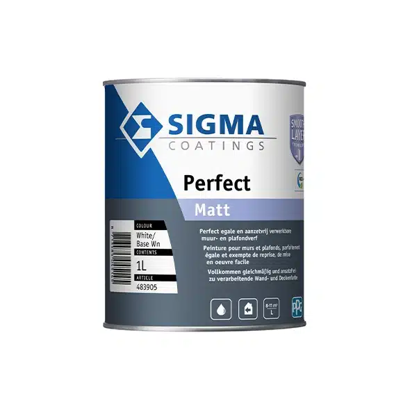 Sigma Perfect Matt 1 liter White WN