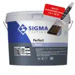 Sigma Perfect Matt 10 liter met gratis kwast