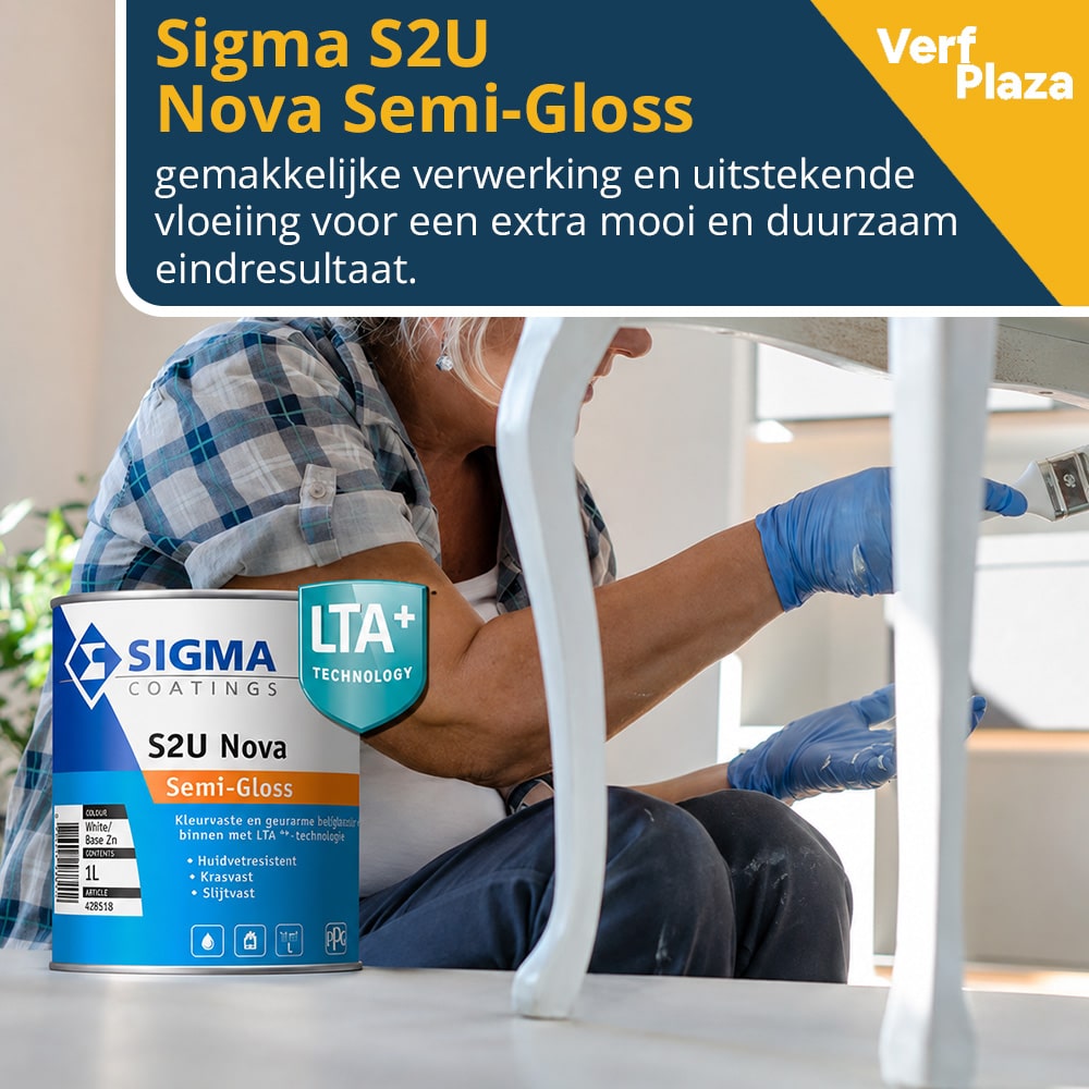 Sigma S2U Nova Semi Gloss mooi eindresultaat