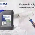 Sigma Sigmafix Universal voorstrijk voor nieuw stucwerk