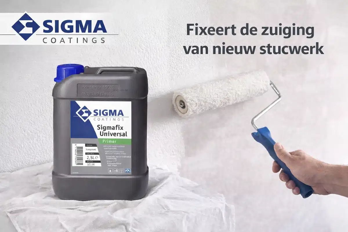 Sigma Sigmafix Universal voorstrijk voor nieuw stucwerk