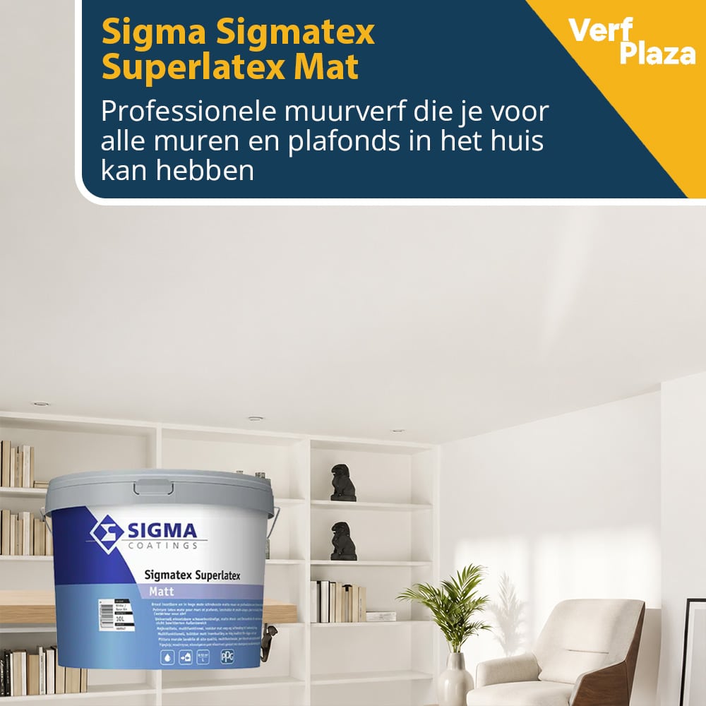 Sigma Sigmatex Superlatex Mat voor muren en plafonds