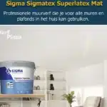 Sigma Sigmatex Superlatex Mat voorbeeld