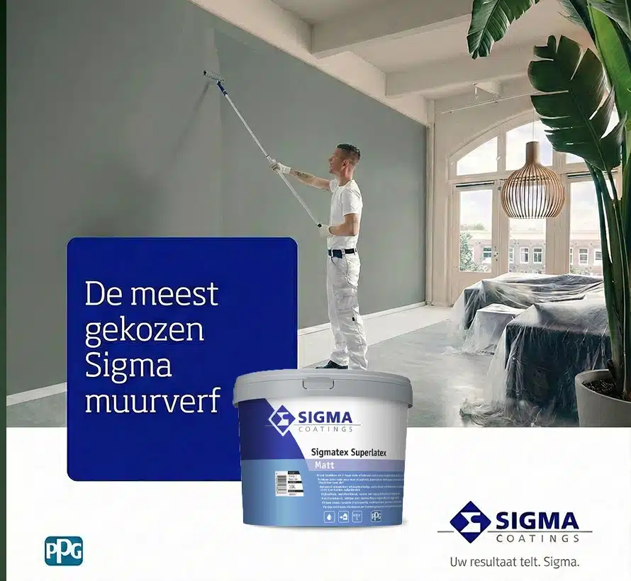 Sigma Sigmatex Superlatex populaire muurverf