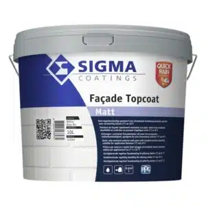 Sigma facade Topcoat Matt 10 liter