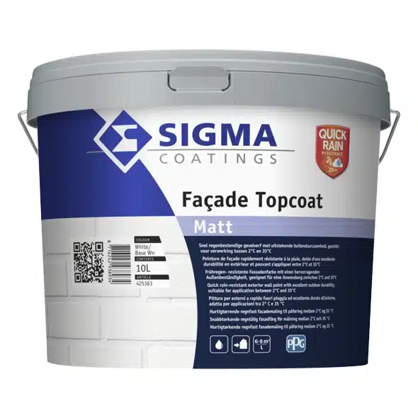 Sigma facade Topcoat Matt 10 liter
