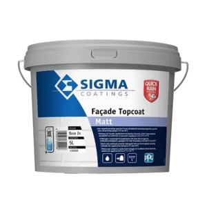 Sigma facade Topcoat Matt 5 liter ZN