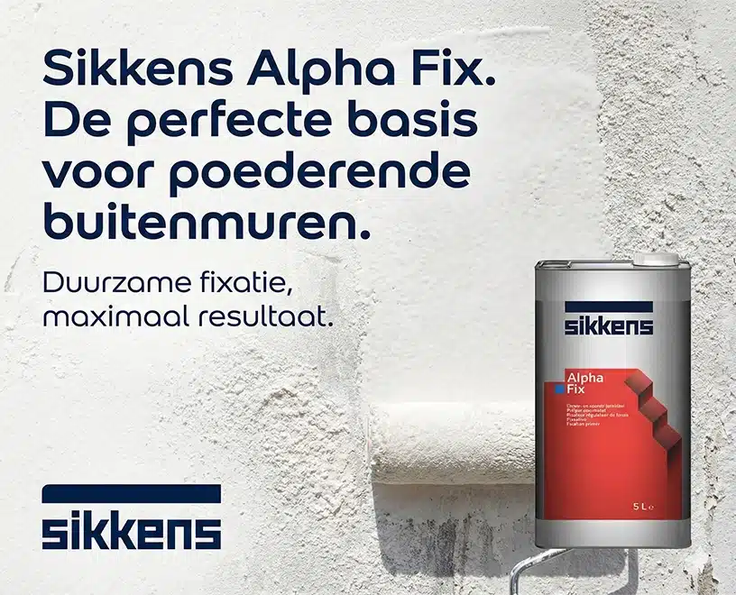 Sikkens Alpha Fix voor poederende ondergronden