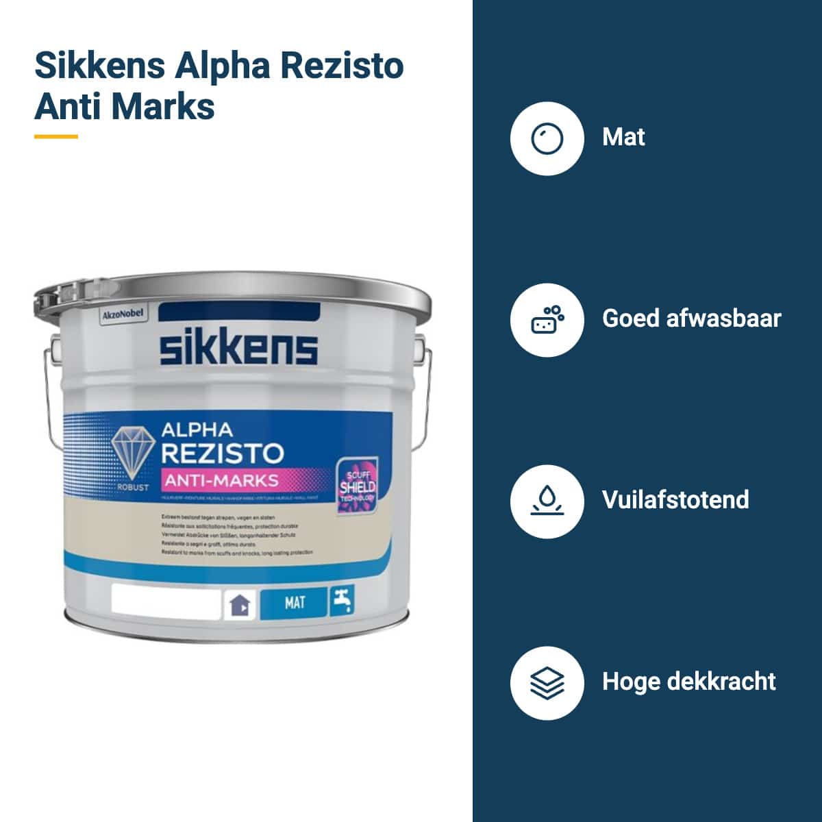 Sikkens Alpha Rezisto Anti Marks kenmerken