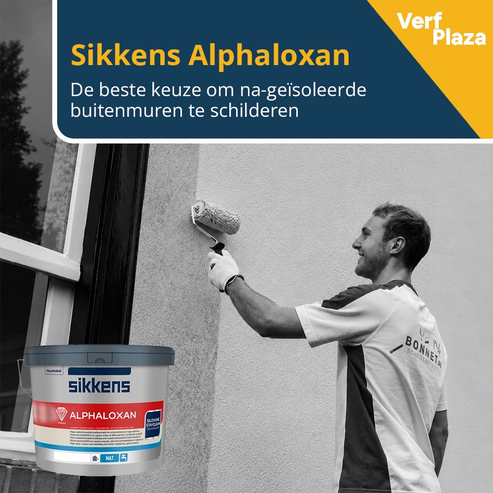 Sikkens Alphaloxan beste keuze voor buitenmuren