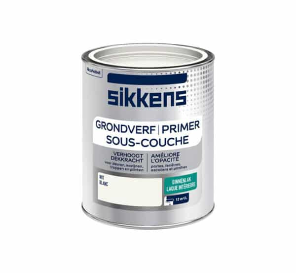 Sikkens grondverf binnen wit op waterbasis