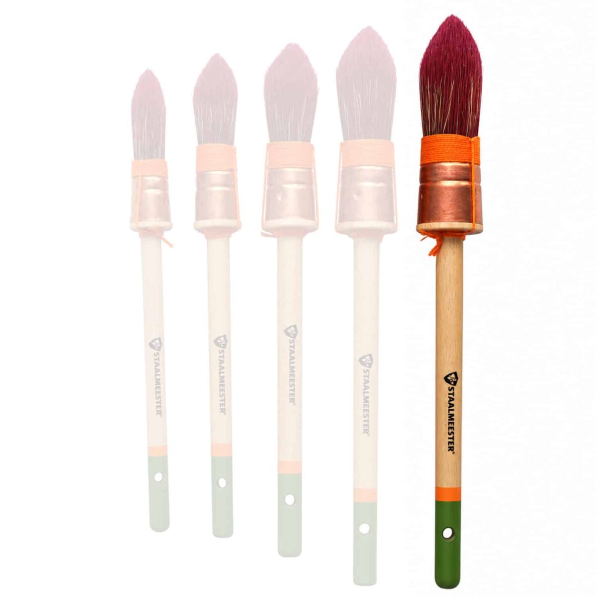 Staalmeester Besnijkwast serie 2012 maat 20