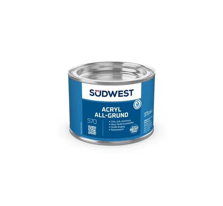 Sudwest Acryl Allgrund U51 0,375 liter grijs