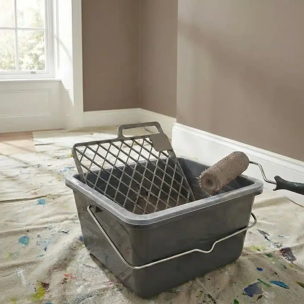 Verfrooster in verfbak