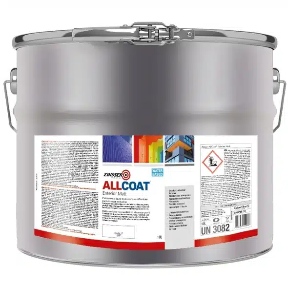 Zinsser Allcoat Exterior Matt 10 liter