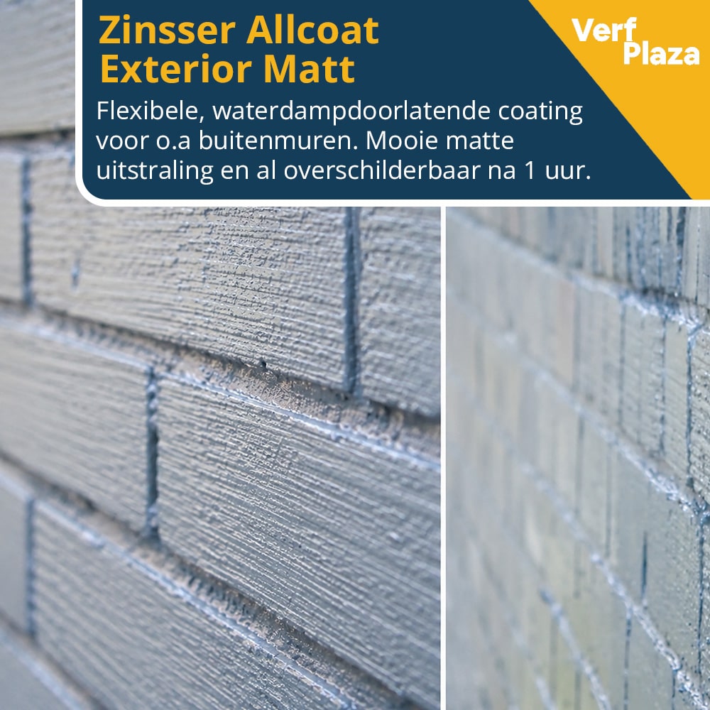 Zinsser Allcoat Exterior Matt Voordelen