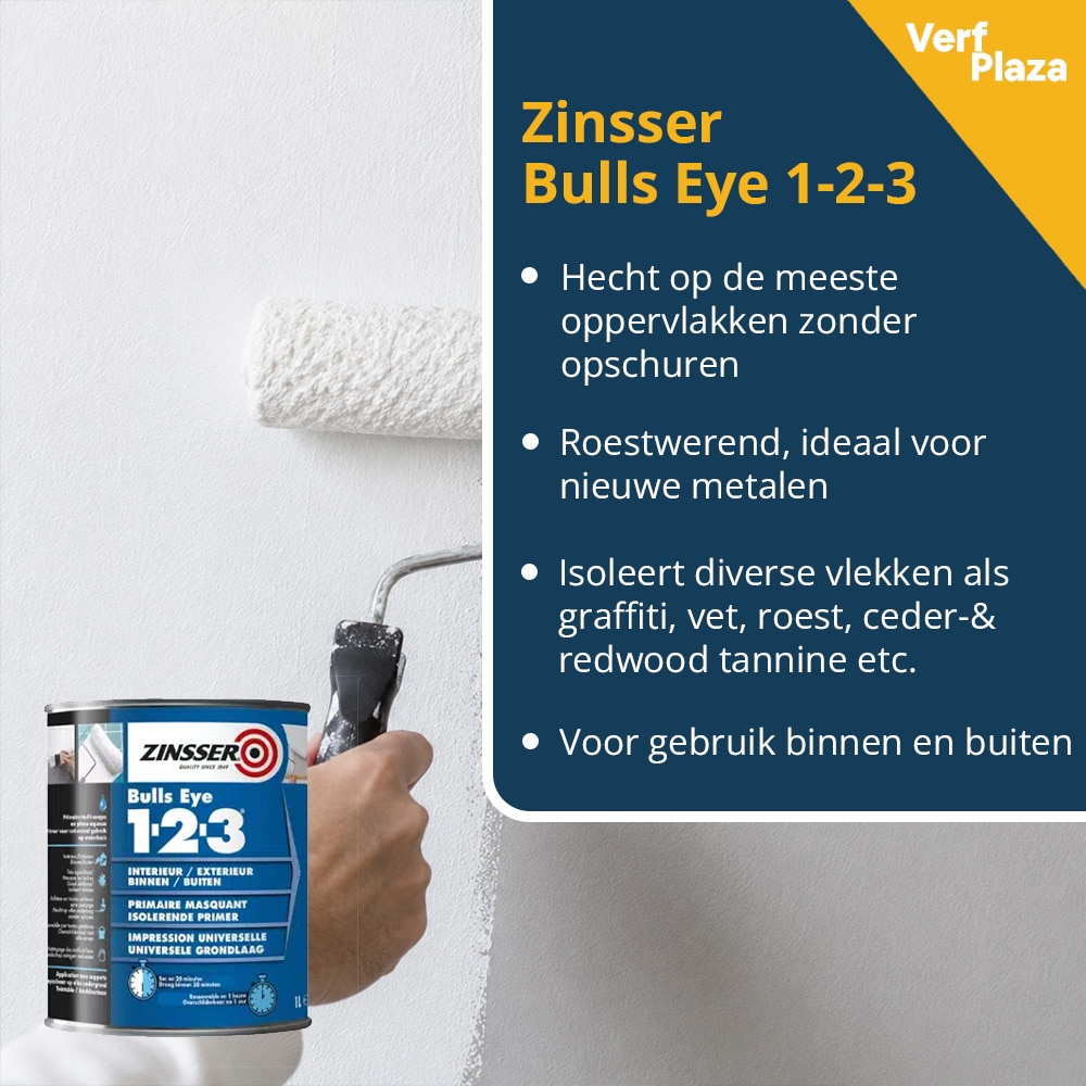 Zinsser Bulls Eye 1 2 3 Voordelen