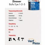 Zinsser Bulls Eye informatie afbeelding