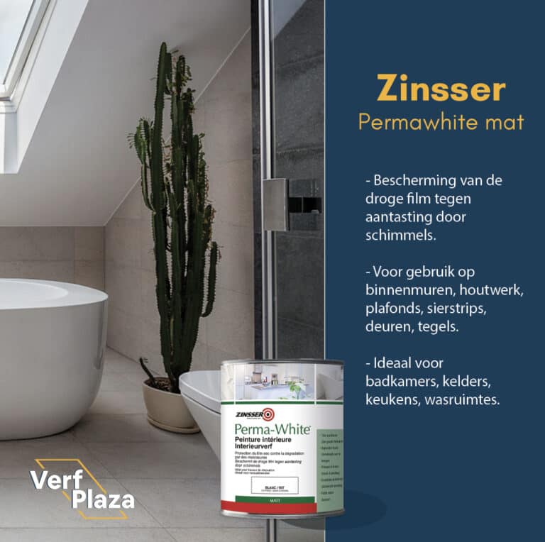 Zinsser Permawhite badkamerverf