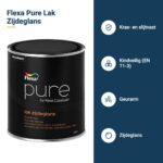 flexa pure lak zijdeglans kenmerken